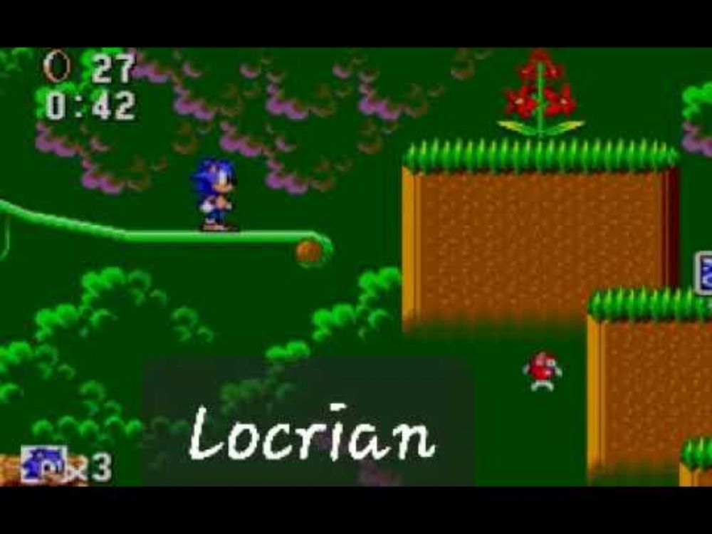 Sonic The Hedgehog 8-bit - Jungle zone (Locrian)