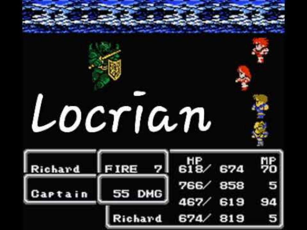 Final Fantasy 2 - Battle 2 (Locrian)