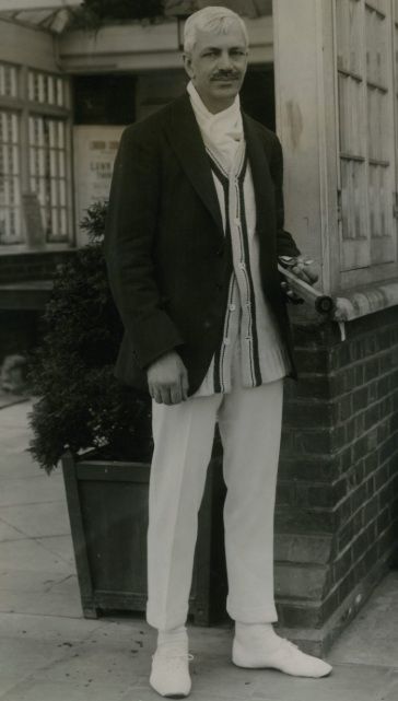 Sir George Thomas at Wimbledon 1920s