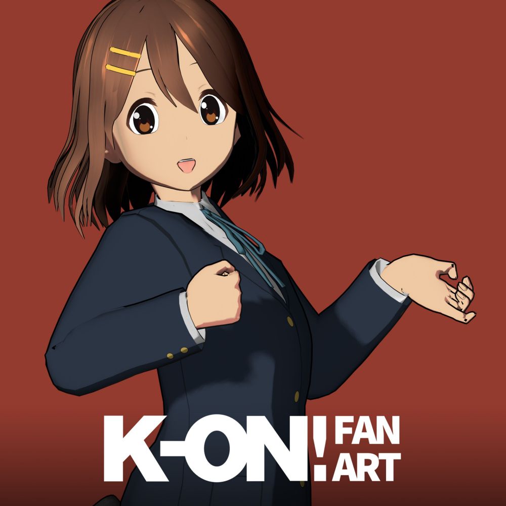 Yui Hirasawa - K-ON! Fan Art, Tornier