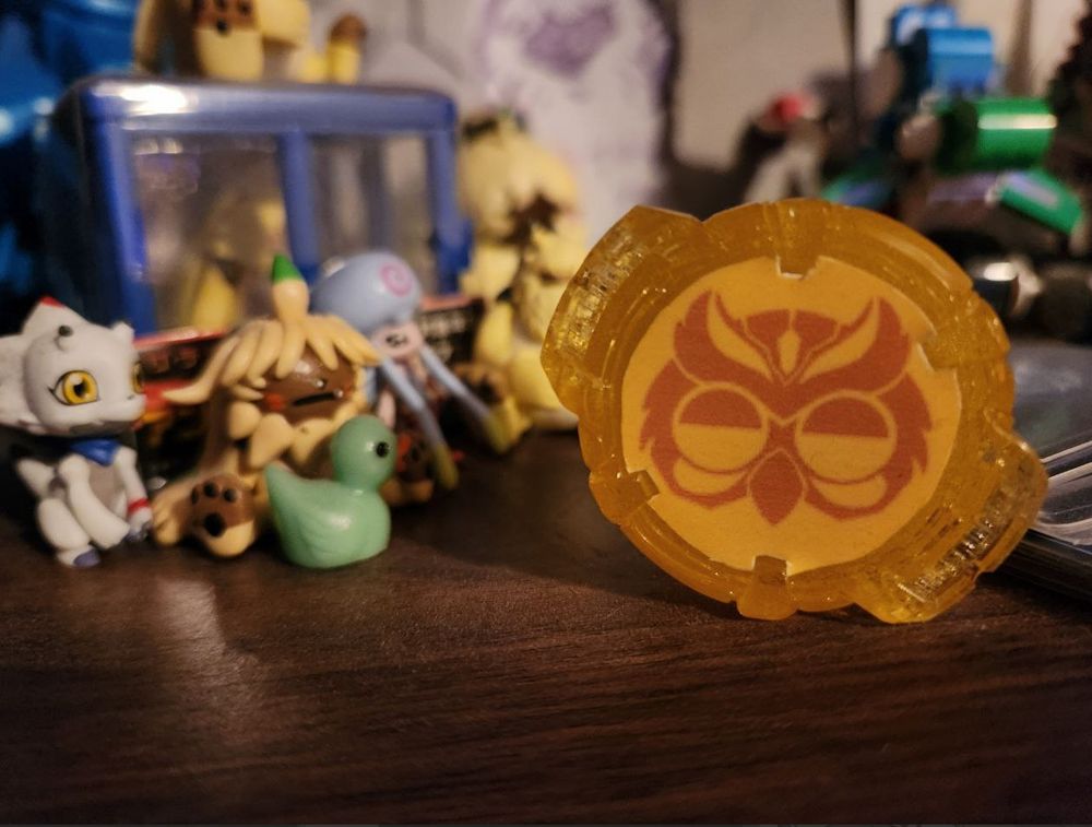 An owl ID core personalized to be of Raaket