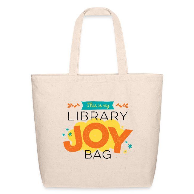 photo of a colorful eco-friendly tote bag