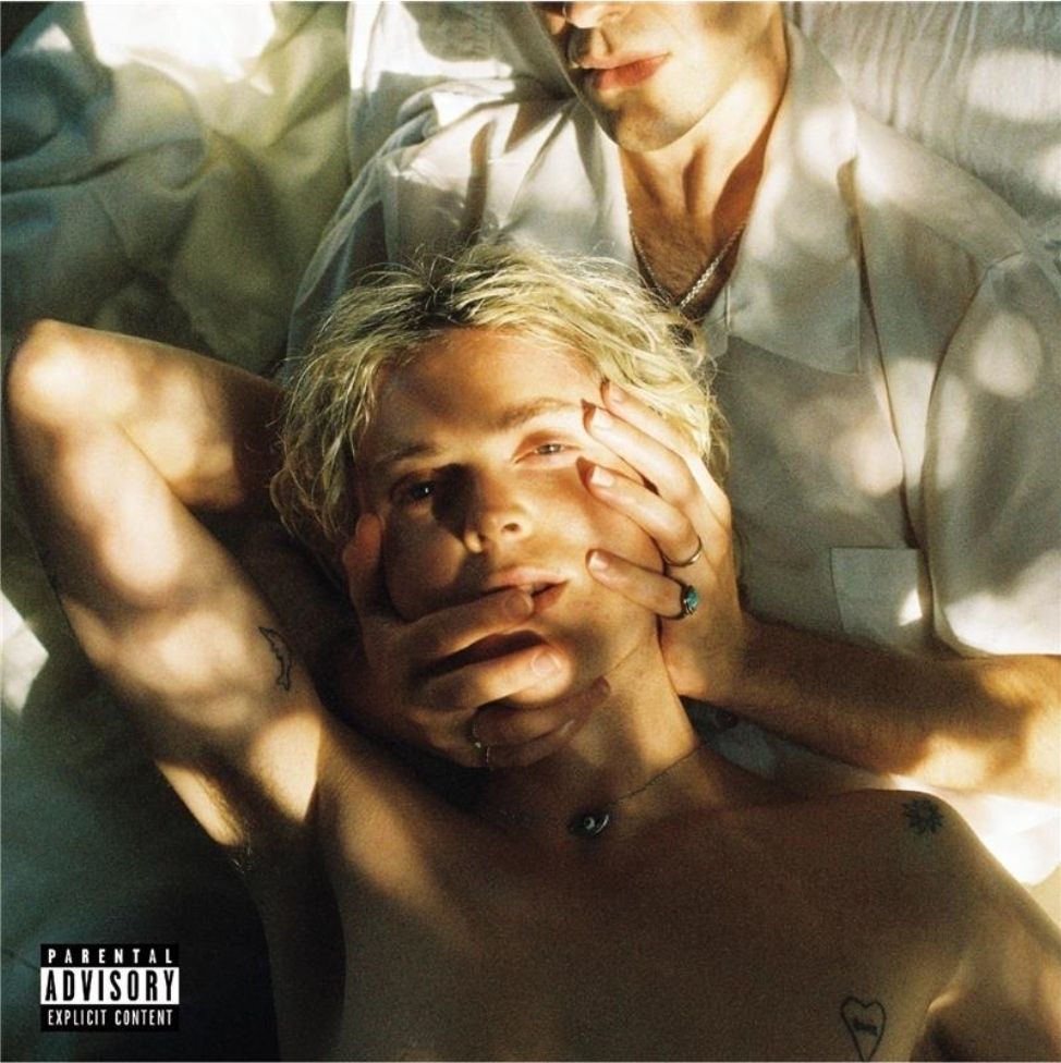 Cub sport self titled album, album cover featuring band member Tim Nelson