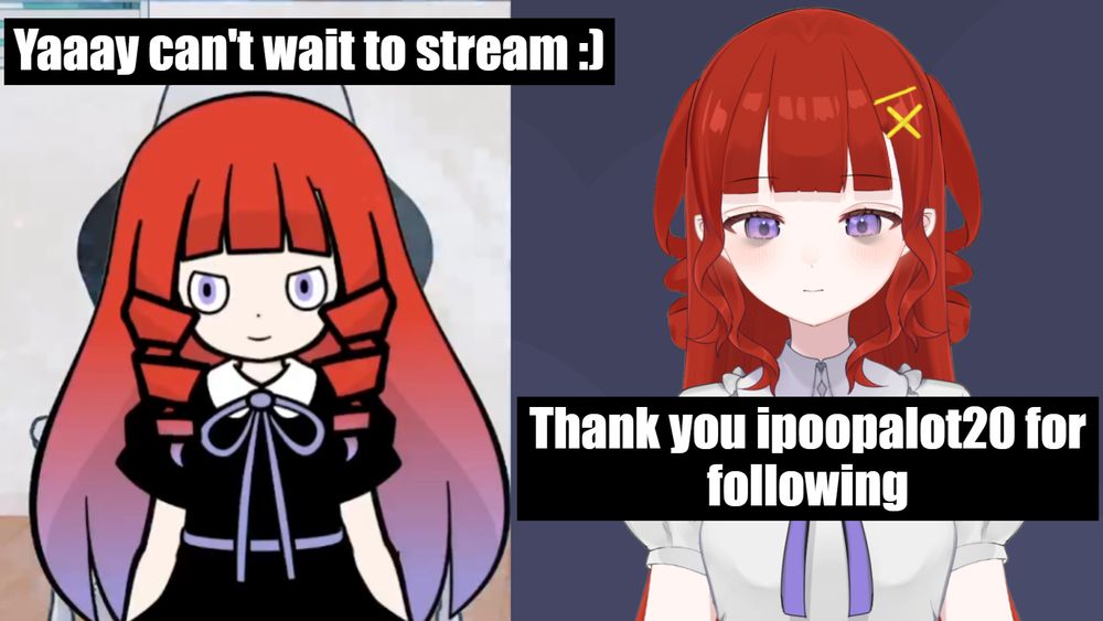 Yaaay can't wait to stream smile
Thank you i poop a lot 20 for following