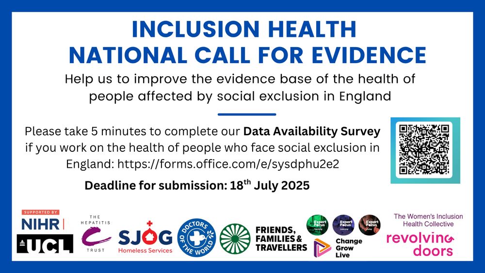 Inclusion health national call for evidence