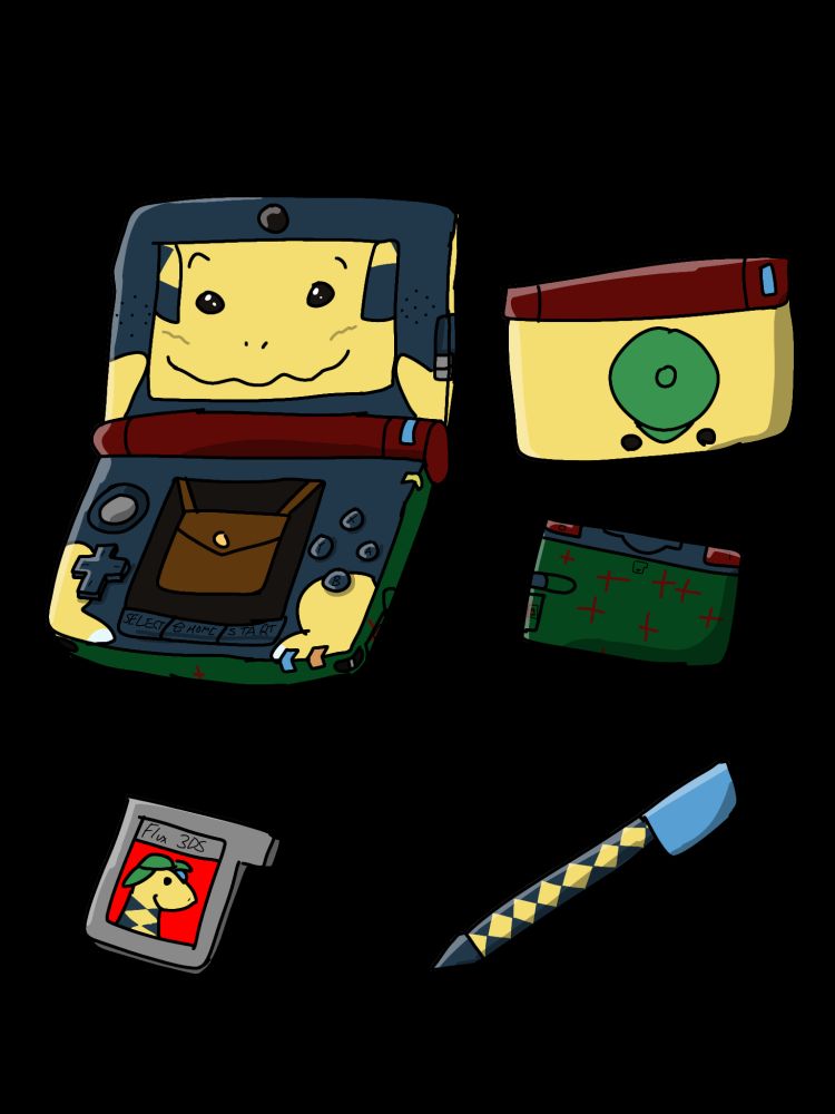 Flux but as a 3ds xl... no im not joking lmao