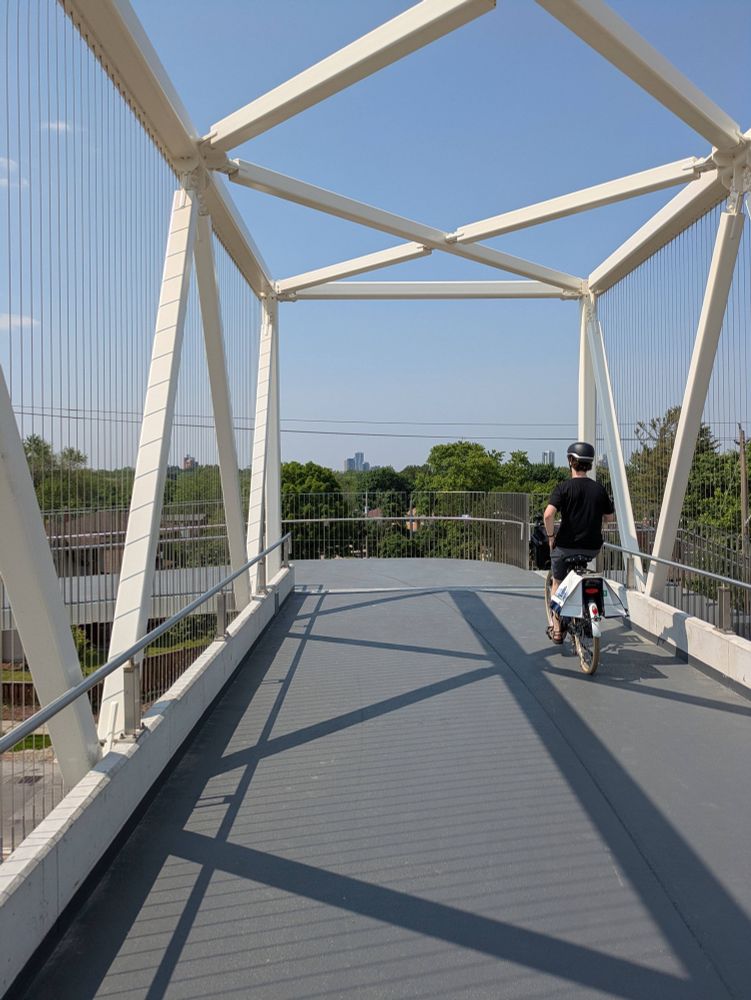 New pedestrian bridge