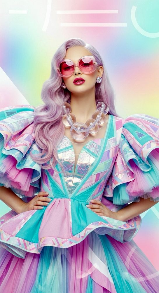 Angelique bubblegum colorgram couture fashionista