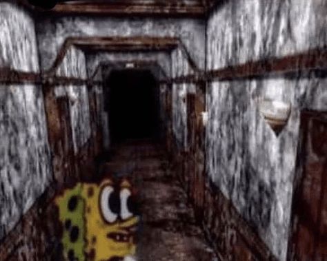 SpongeBob in silent hill 