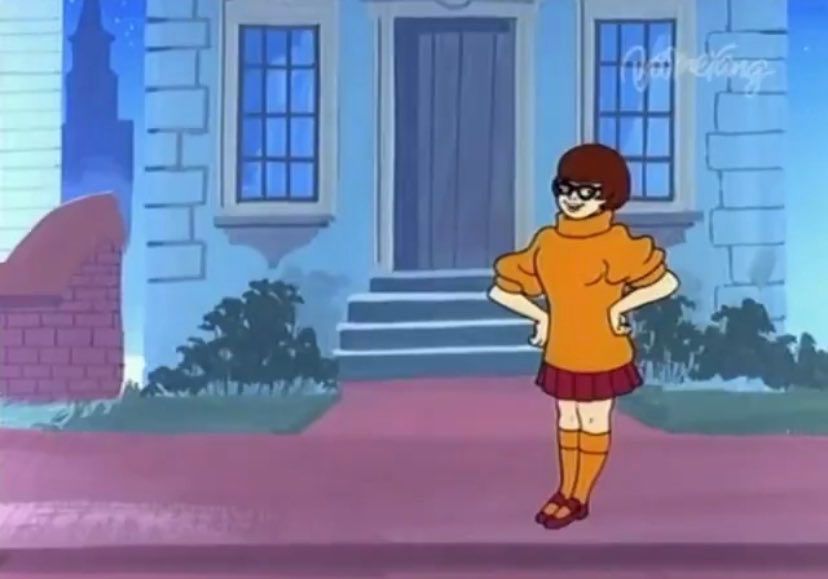 “Figured I’d end up in Philadelphia” scene of Velma from Scooby Doo