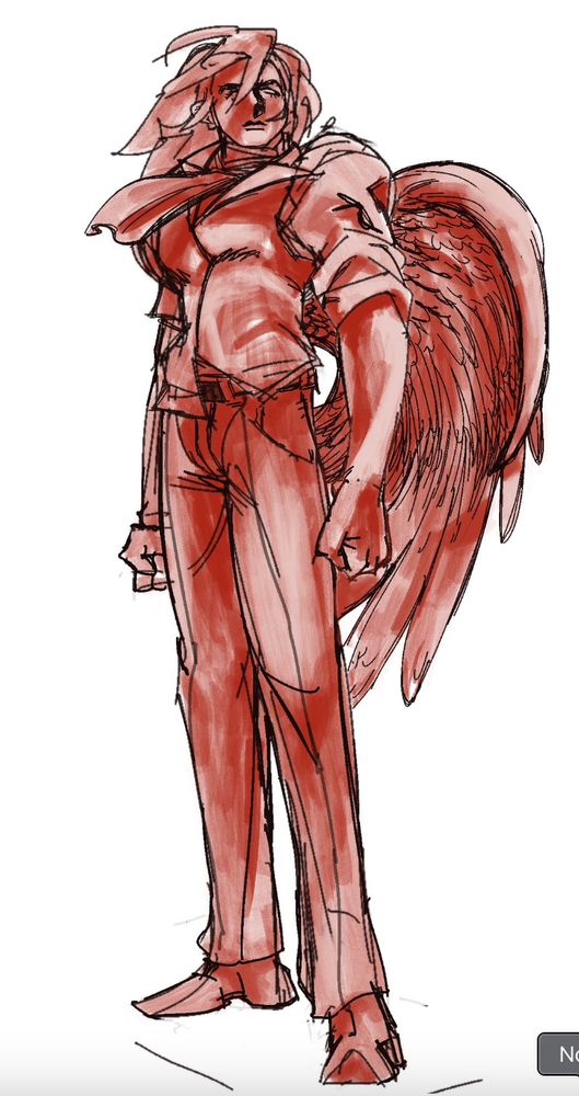 Swansea, a tall man with long hair