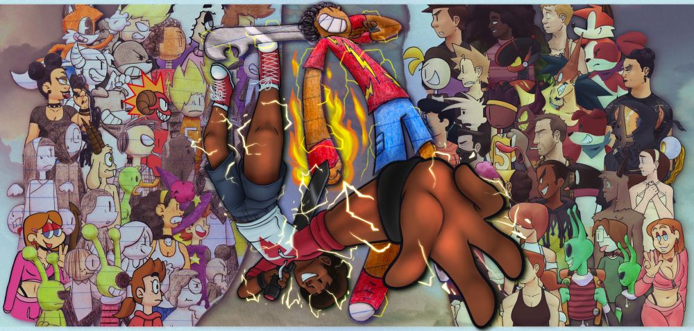 𝘈 𝘵𝘦𝘮𝘱𝘰𝘳𝘢𝘭 𝘢𝘯𝘰𝘮𝘢𝘭𝘺 𝘳𝘪𝘱𝘴 𝘵𝘩𝘳𝘰𝘶𝘨𝘩 𝘴𝘱𝘢𝘤𝘦-𝘵𝘪𝘮𝘦. 𝘚𝘵𝘳𝘢𝘯𝘨𝘦 𝘤𝘭𝘰𝘶𝘥𝘴 𝘮𝘢𝘴𝘬 𝘵𝘩𝘦 𝘌𝘷𝘦𝘳𝘣𝘭𝘶𝘦 𝘴𝘬𝘪𝘦𝘴. 𝘛𝘩𝘦 𝘸𝘰𝘳𝘭𝘥 𝘔𝘪𝘬𝘦 𝘩𝘢𝘴 𝘣𝘦𝘦𝘯 𝘩𝘰𝘯𝘪𝘯𝘨 𝘢𝘯𝘥 𝘪𝘮𝘱𝘳𝘰𝘷𝘪𝘯𝘨 𝘩𝘢𝘴 𝘵𝘶𝘳𝘯𝘦𝘥 𝘰𝘯 𝘪𝘵𝘴 𝘩𝘦𝘢𝘥 𝘰𝘯𝘤𝘦 𝘱𝘢𝘴𝘵 𝘷𝘦𝘳𝘴𝘪𝘰𝘯𝘴 𝘰𝘧 𝘩𝘪𝘮 𝘢𝘯𝘥 𝘩𝘪𝘴 𝘤𝘩𝘢𝘳𝘢𝘤𝘵𝘦𝘳𝘴 𝘢𝘱𝘱𝘦𝘢𝘳. 𝘛𝘰𝘨𝘦𝘵𝘩𝘦𝘳 𝘵𝘩𝘦𝘺 𝘮𝘶𝘴𝘵 𝘰𝘷𝘦𝘳𝘤𝘰𝘮𝘦 𝘤𝘭𝘢𝘴𝘩𝘪𝘯𝘨 𝘮𝘦𝘯𝘵𝘢𝘭𝘪𝘵𝘪𝘦𝘴 𝘢𝘯𝘥 𝘧𝘪𝘹 𝘵𝘩𝘦𝘪𝘳 𝘳𝘦𝘢𝘭𝘪𝘵𝘺 𝘣𝘦𝘧𝘰𝘳𝘦 𝘪𝘵’𝘴 𝘴𝘩𝘢𝘵𝘵𝘦𝘳𝘦𝘥 𝘣𝘦𝘺𝘰𝘯𝘥 𝘳𝘦𝘱𝘢𝘪𝘳. 𝘛𝘰 𝘳𝘦𝘥𝘪𝘴𝘤𝘰𝘷𝘦𝘳 𝘸𝘩𝘢𝘵 𝘸𝘢𝘴 𝘭𝘦𝘧𝘵 𝘣𝘦𝘩𝘪𝘯𝘥 𝘪𝘯 𝘵𝘩𝘦 𝘗𝘢𝘴𝘵, 𝘵𝘰 𝘴𝘢𝘷𝘦 𝘵𝘩𝘦𝘪𝘳 𝘍𝘶𝘵𝘶𝘳𝘦.