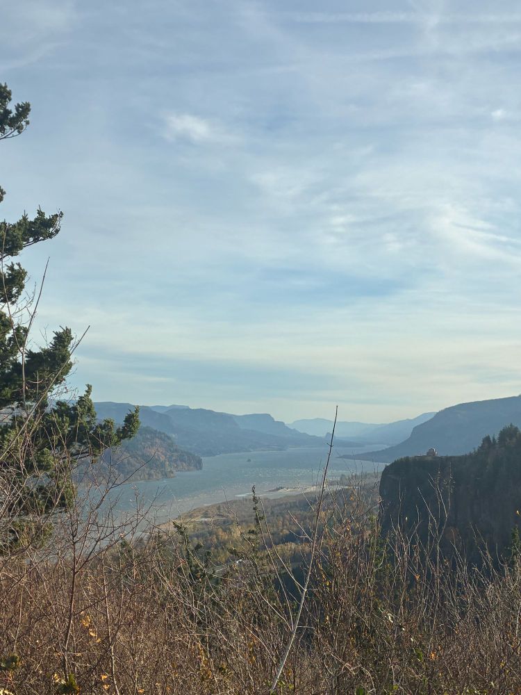 The Portland Women's Forum lookout over the  Columbia River gorge.