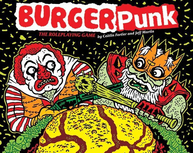 BURGERPunk the RPG by Guinea Pig Press, RentAThug