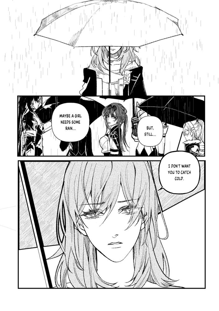 That person is Stelle, who said she doesn't want Kafka to catch cold.