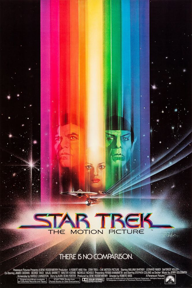 The movie poster for Star Trek: The Motion Picture 