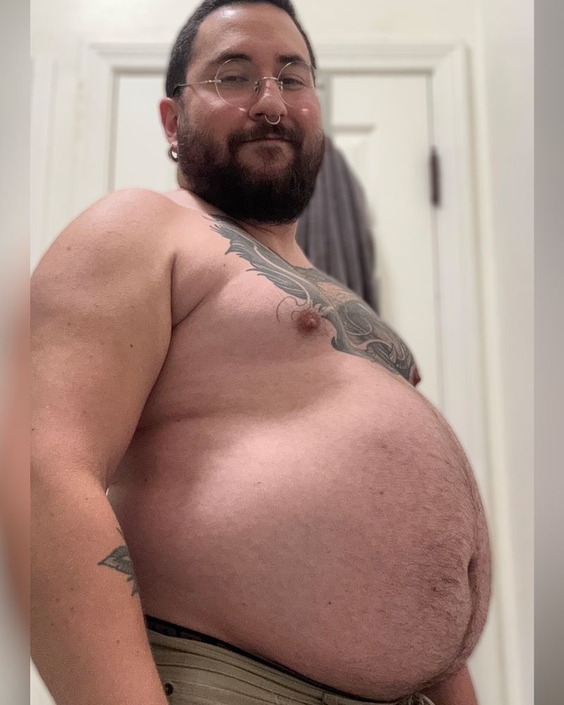 Guy with beer belly