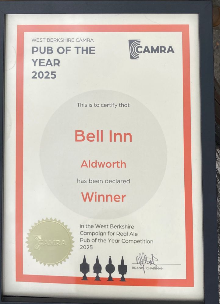 Award certificate