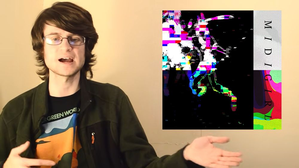 the wonky angle on youtube reviewing my album, riotgrrl