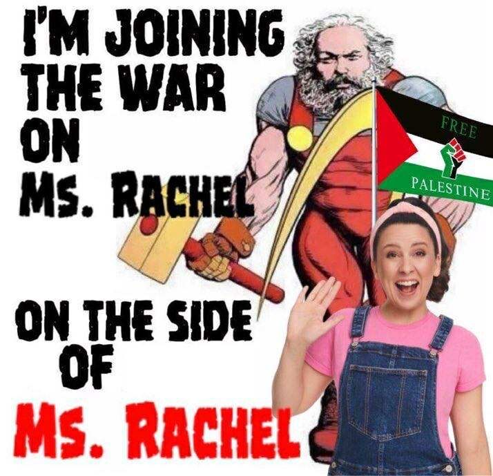 I'm joining the war on Ms Rachel on the side of Ms Rachel meme