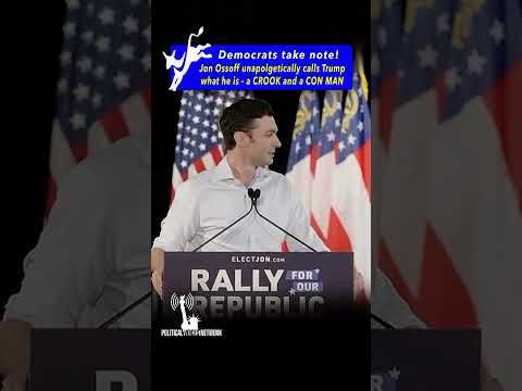 Jon Ossoff GOES NUCLEAR on Trump with EPIC Takedown