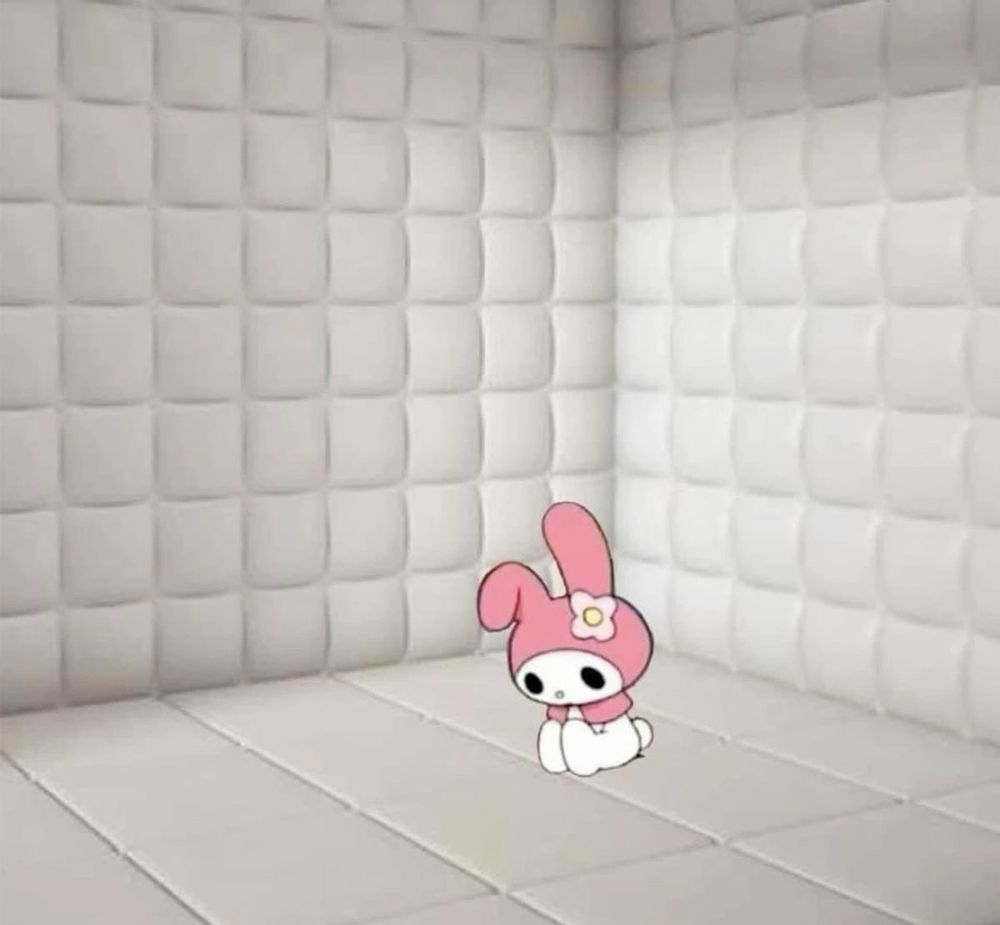 my melody in a white padded room 