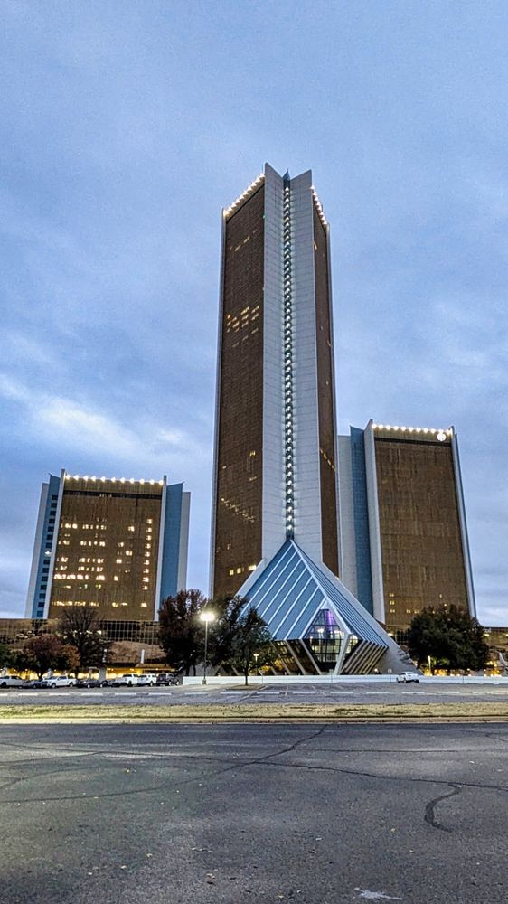 Three tall buildings 