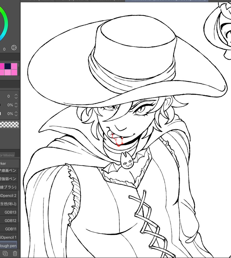 Finn as a vampire!!!!!