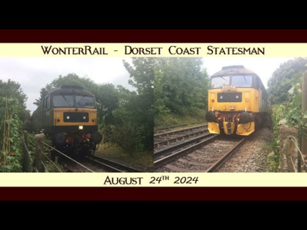 WonterRail - Dorset Coast Statesman August 24th 2024