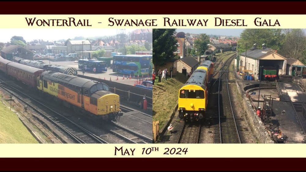 WonterRail - Swanage Railway Diesel Gala Diesel Gala May 10th 2024 (Shorts Compilation)