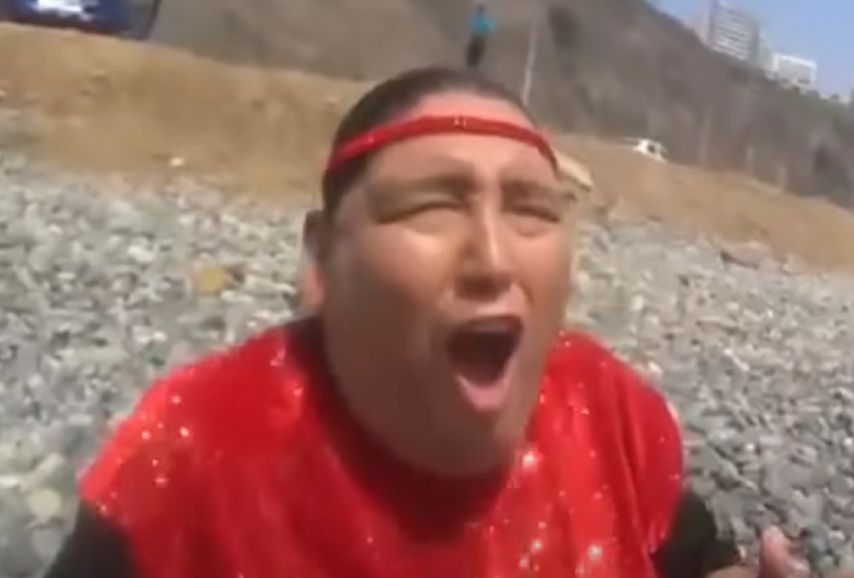 El Tongo screaming into the Ether as I cannot myself.