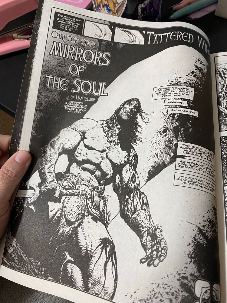 Chapter opening page crediting Liam Sharp