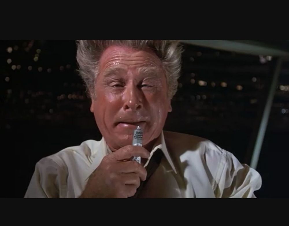 Airplane: i picked the wrong week to stop sniffing glue