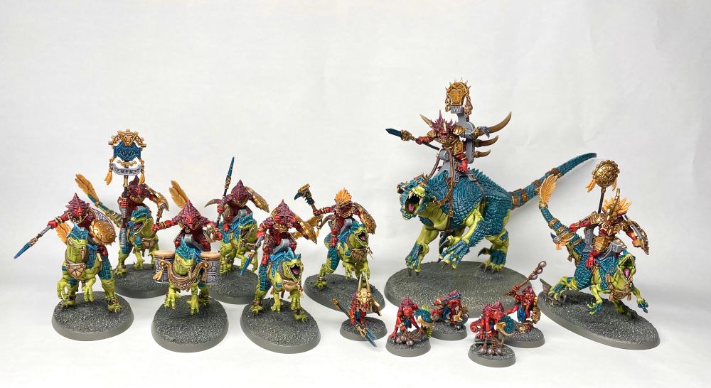 1000 points of Seraphon 