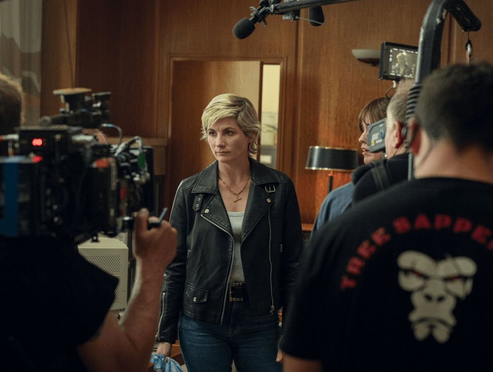 #JodieWhittaker #ToxicTown #BTS