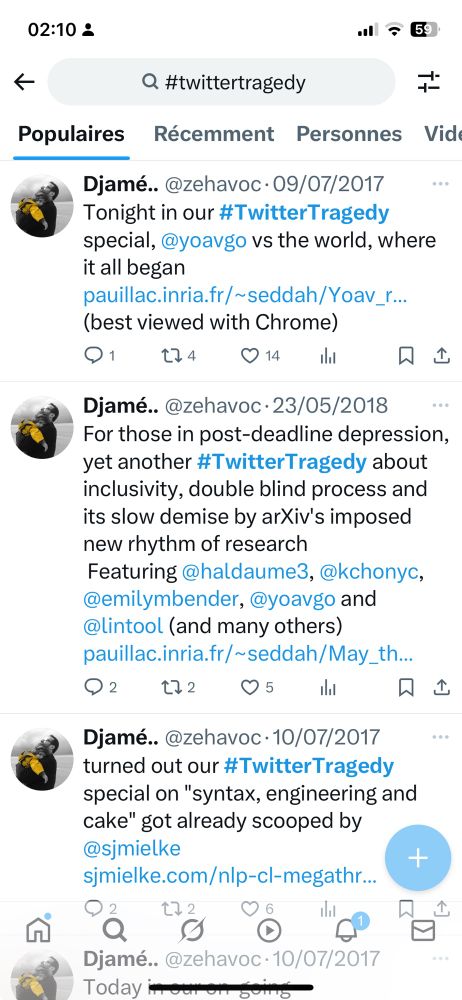 Some #twitterTragedy threads