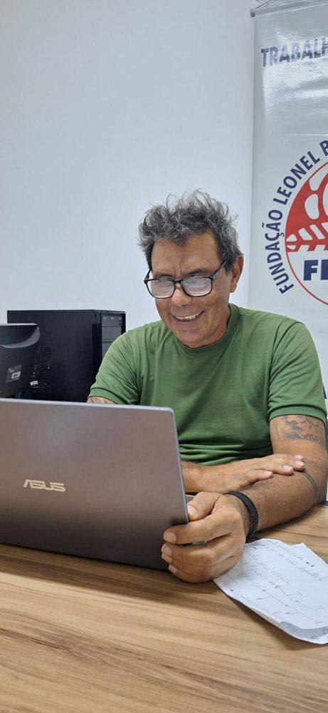 No PDT, coordenando a Fundação Leonel Brizola- Alagoas