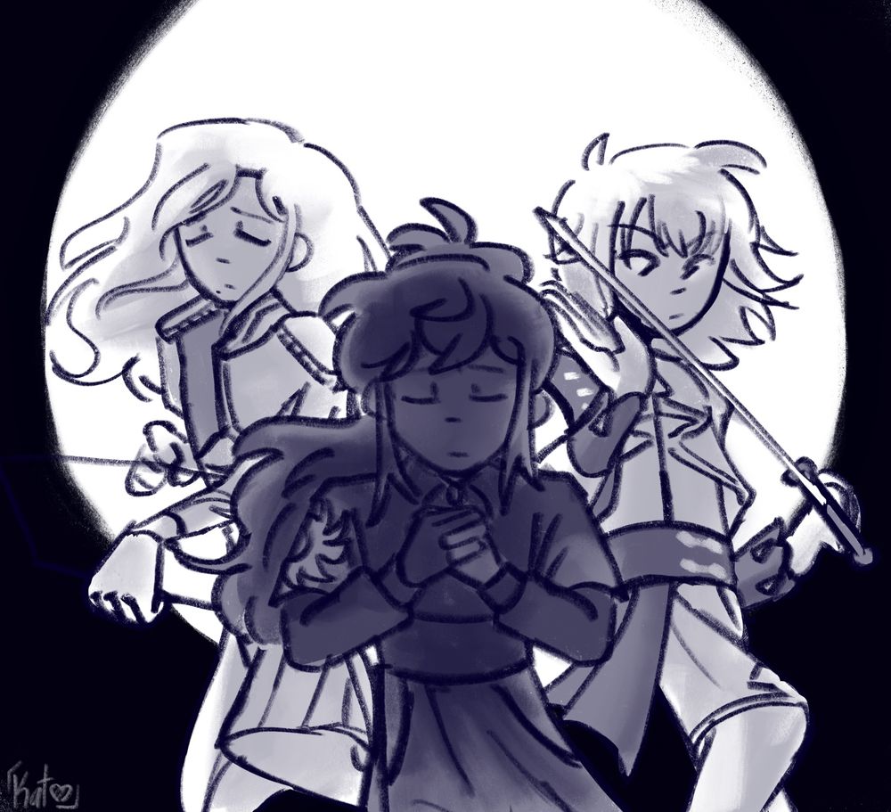 1 moon, 2 suns
Shizumafuemu