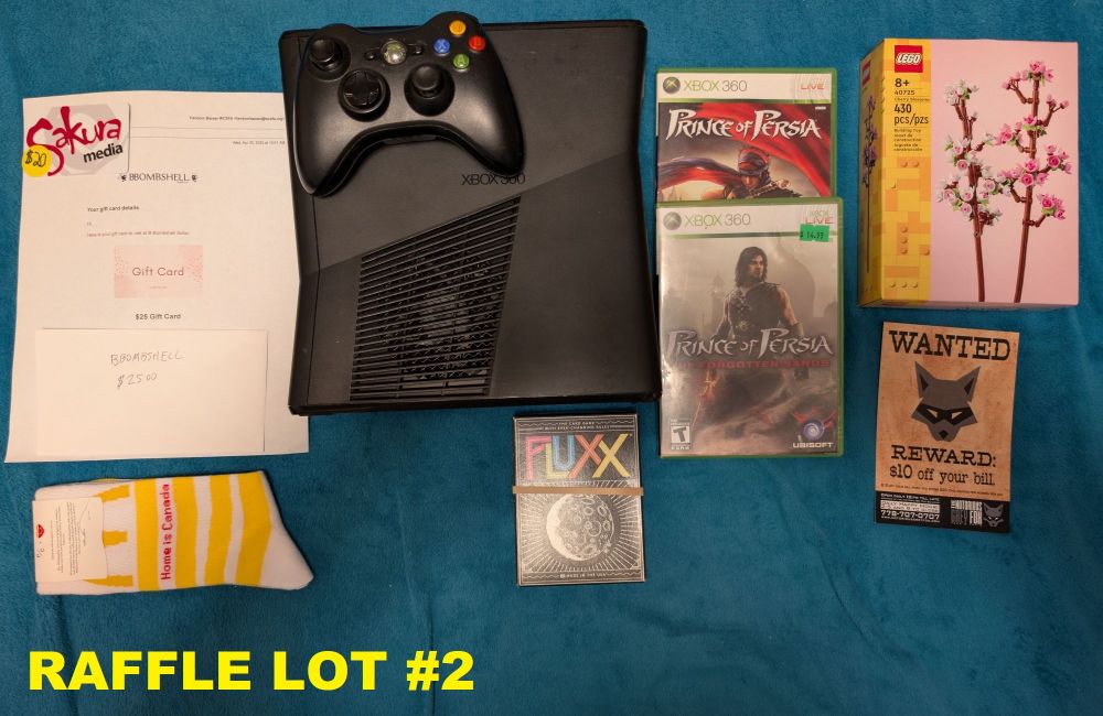 Image contains items listed in post