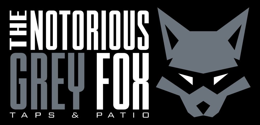 Logo of The Notorious Grey Fox Taps & Patio