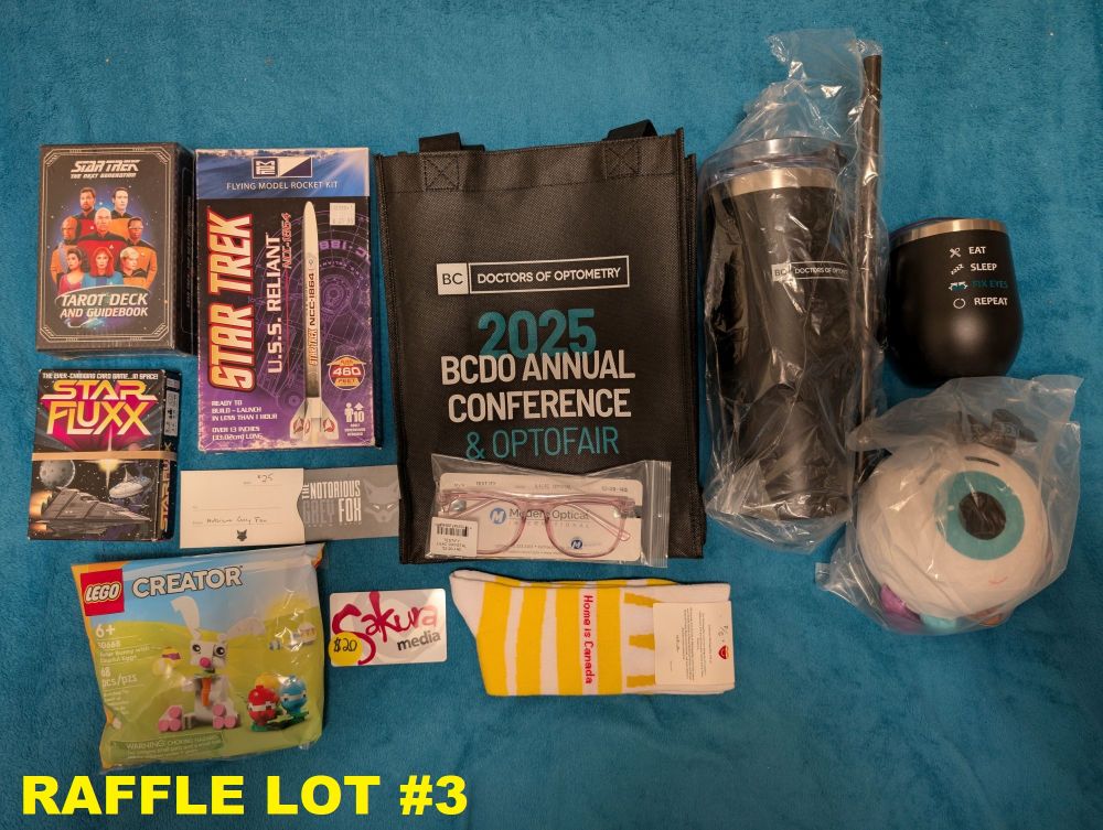 image contains items listed in post
