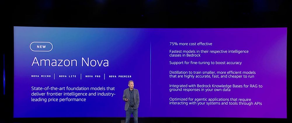 Amazon Nova's features