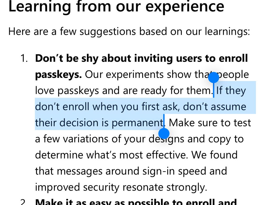  If they don’t enroll when you first ask, don’t assume their decision is permanent