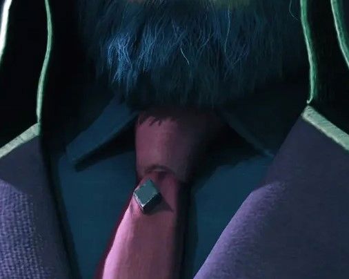 Heidegger's tie knot in FFVII Remake.