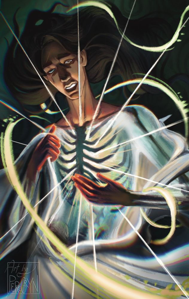 The price of magic is turning parts of yourself to glass. Vesper is learning this the hard way.