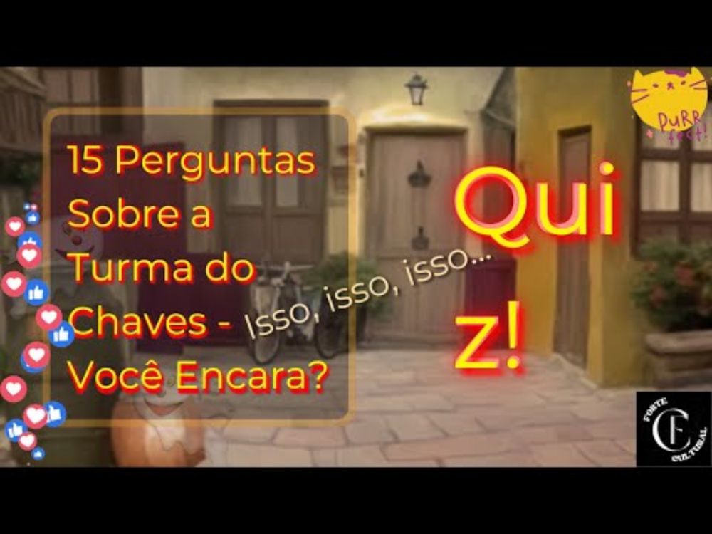 15 Perguntas Sobre a Turma do Chaves - Você Encara?❓❓❓