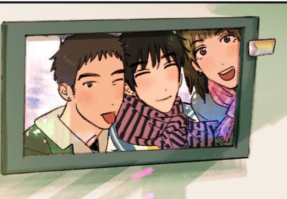 I think this ones are his queer friends! 