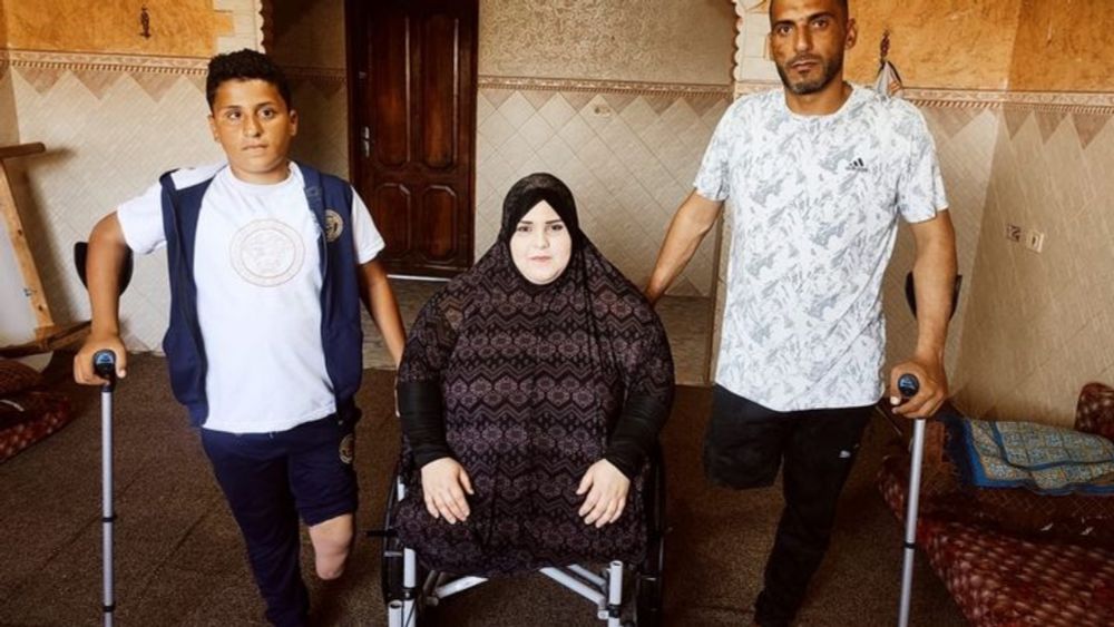 Prosthetics needed in Gaza for family who lost home., organized by Sanaa Rahman