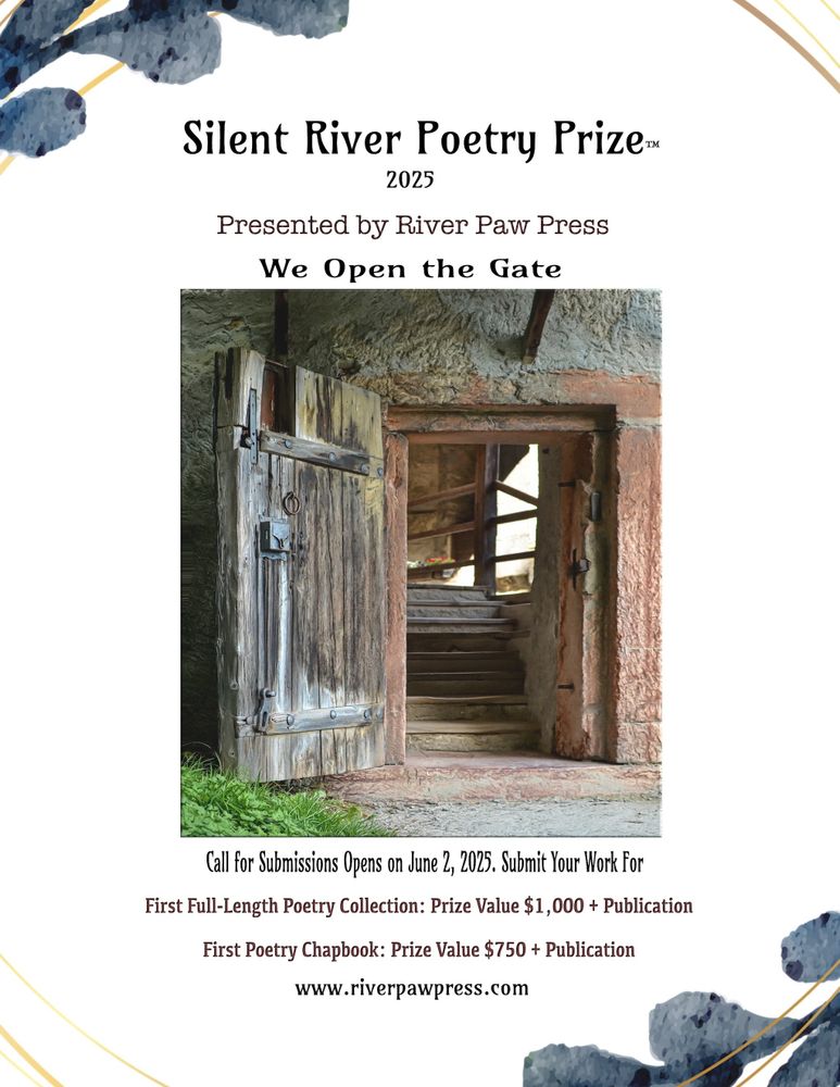 Opened to Submissions on Duosuma: Silent River Poetry Prize™ - Poetry Chapbook by River Paw Press