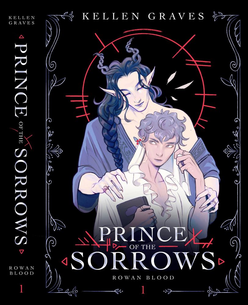 Rainbow Crate special edition of Prince of the Sorrows, dust jacket cover by Houda Belgharbi